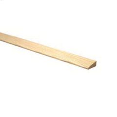 3' x 1-5\/16\" x 3\/8\" Natural Oak Reducer Moulding