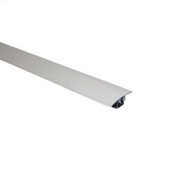Cinch\u00ae 36\" x 1\" Satin Silver T-Moulding With Snaptrack