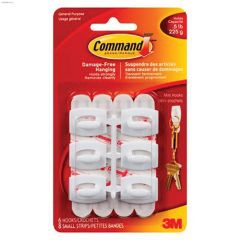 Command\u2122 White Mini Hook
