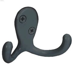 1-1\/16\" Black Utility Hook