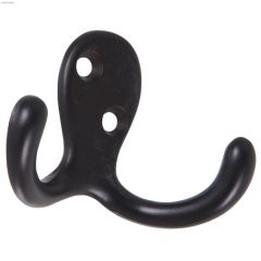Oil Rubbed Bronze Double Clothes Hook