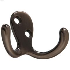 Pewter Double Clothes Hook