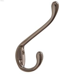 Satin Nickel Heavy Duty Garment Hook