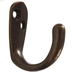Antique Brass Single Clothes Hook