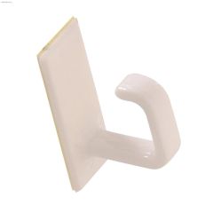 White Adhesive Cup Hook