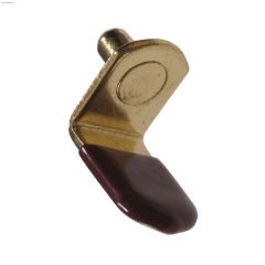 1\/4\" Brass Metal With Vinyl Tip Shelf Pin-4\/Pack
