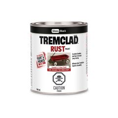 Tremclad 946 mL Can Gloss Black Oil-Based Rust Paint