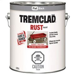 Tremclad\u00ae 3.78 L Can Flat Oil-Based Rust Paint
