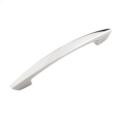 128 mm Polished Nickel Velocity Cabinet Pull