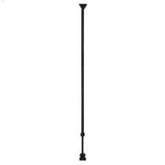 3' 2\" x 1\/2\" x 1\/2\" Antique Nickel Adjustable Plain Baluster