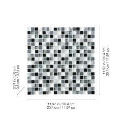 5\/8\" x 5\/8\" Midnight Blend Bliss Mosaic