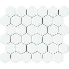 2\" x 1\/4\" Soho Hexagon Mosaic