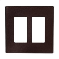 Oil Rubbed Bronze Plastic (2) Decora Wall Plate
