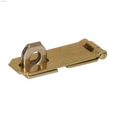 2-1\/2\" Yellow Dichromate Fixed Staple Safety Hasp