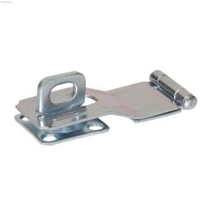 3-1\/2\" Zinc Plated Swivel Staples Safety Hasp