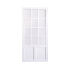 32" x 80" 12 Lite Vinyl Screen Door