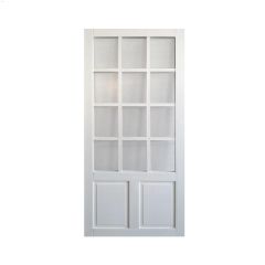 34\" x 80\" 12 Lite Vinyl Screen Door