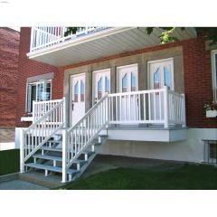 72\" x 42\" Vision PVC Railing