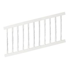 72" x 36" Colonial PVC Railing