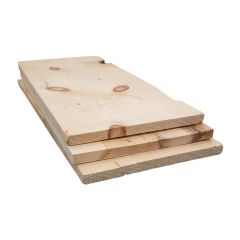 1 x 12 x 2' Pine Shortboard