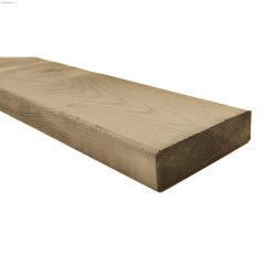2 x 6 x 8' Brown Pressure Treated Lumber