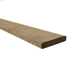 5\/4 x 6 x 14' Brown Pressure Treated Decking
