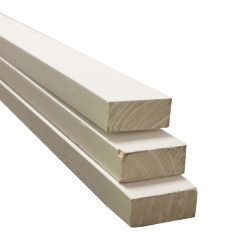 1 x 2 x 8' Pine Finger Jointed Primed Board