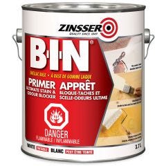 Zinsser B-I-N 3.7 L White Primer Sealer