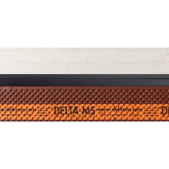 6' 6\" x 3\" Polyethylene Black Mold Strip