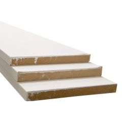 1 x 8 x 8' MDF Primed Board