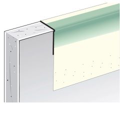 1/2" x 15/16" 8' Tape-On L-Trim