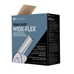 Strait-Flex Wide-Flex 400 4" x 100' Silver Drywall Tape