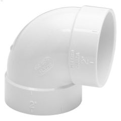 2\" Central Vacuum 90 Degree Sweep Elbow