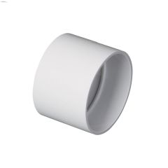 2\" White Coupling For Central Vacuum Systems