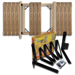 Black Steel Simple Gate Kit