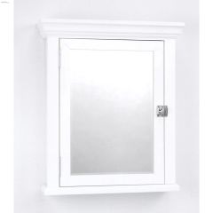 26.88" x 22-1/4" White Medicine Cabinet