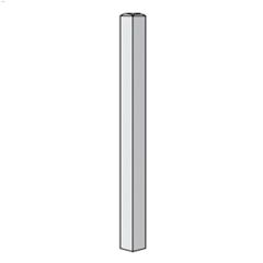 2-7\/8\" x 2-7\/8\" x 50\" Maple Newel Post