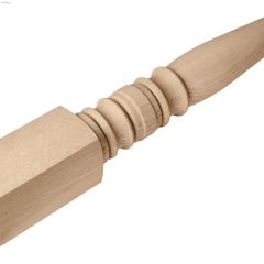 2-7\/8\" x 2-7\/8\" x 60\" Oak Turned Newel Post
