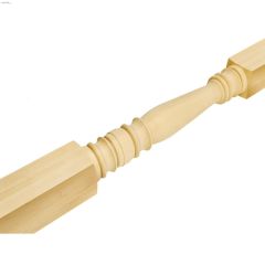 2-7\/8\" x 2-7\/8\" x 49\" Maple Turned Newel Post