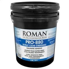 PRO-880 3.8 L Clear Strippable Wallcovering Adhesive