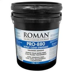 PRO-880 3.8 L Clear Strippable Wallcovering Adhesive