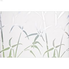 17.71\" x 78.74\" Bamboo Static Privacy Window Film