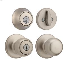 Satin Nickel Combo Knob