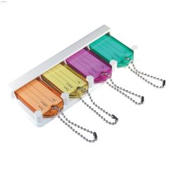4-Key Tag With Organizer