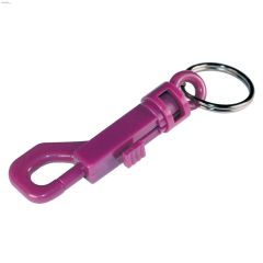 1\" Key Ring With Snap Hook