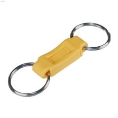 1\" Plastic Pull-Apart Key Ring