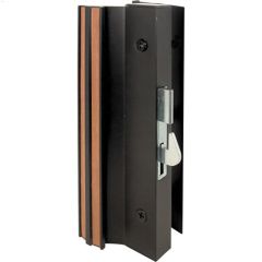 4-15\/16\" Black Anodized Patio Door Handle Set