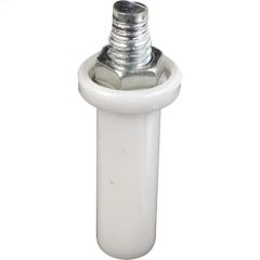 7\/16\" Zinc Plated Bi-Fold Closet Door Bottom Pivot