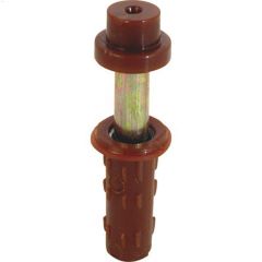 7\/16\" Brown Bi-Fold Door Top Pivot & Guide