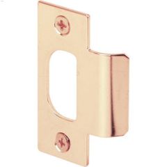 2-3\/4\" x 1-1\/8\" Polished Brass T-Strike